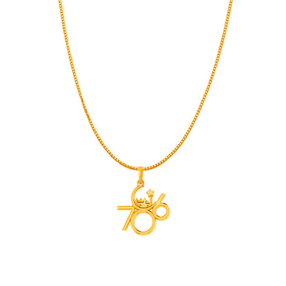 786 chain pendant 