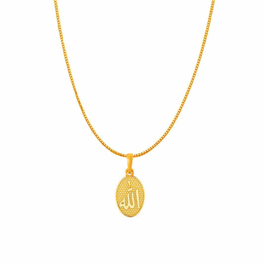 Allah chain pendant 