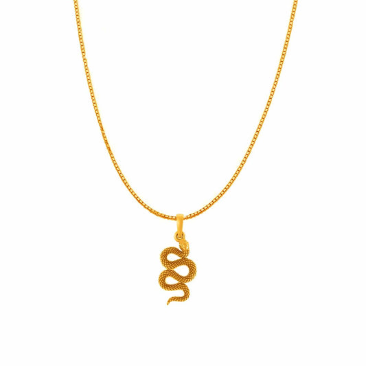 Snake chain pendant 
