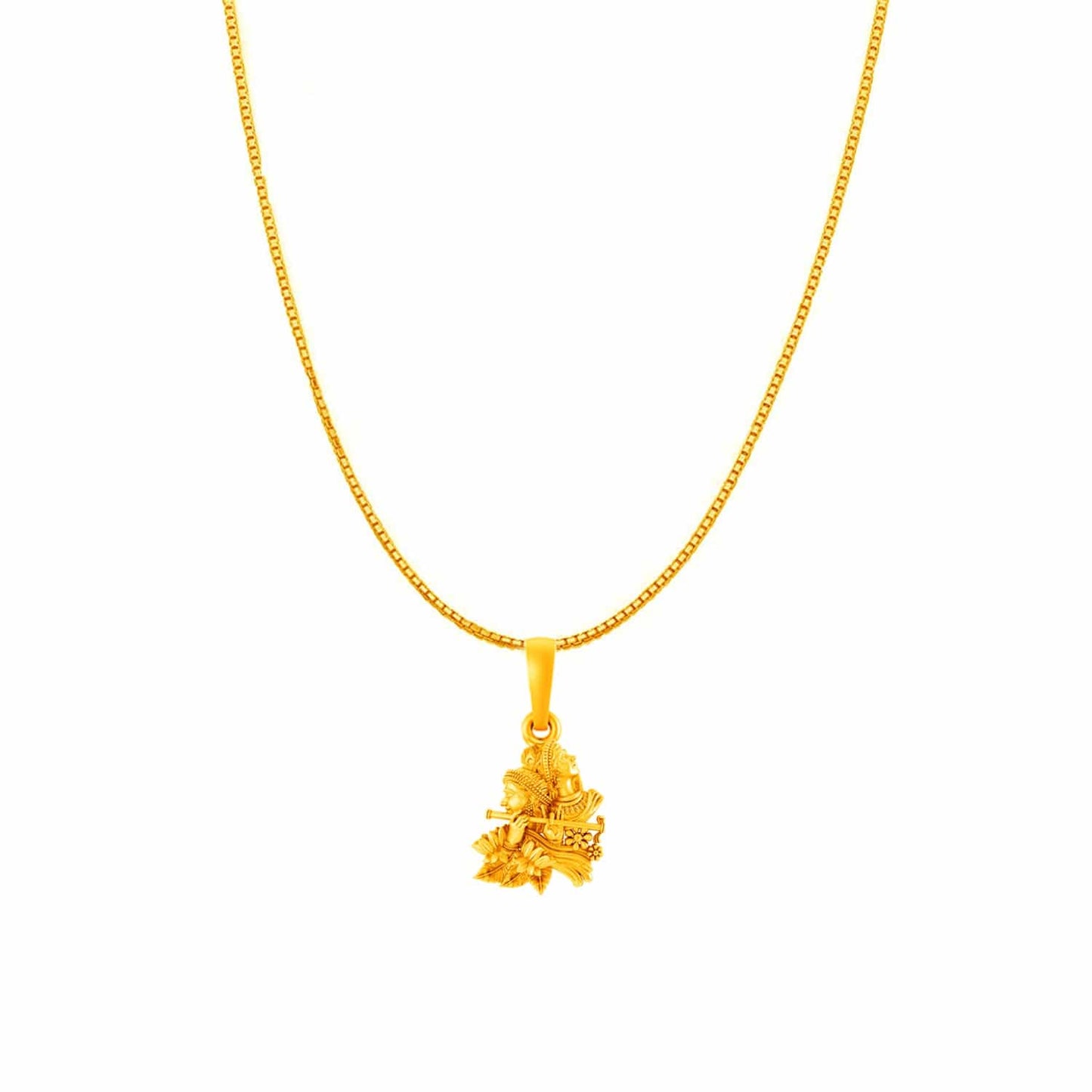 Radha Krishna chain pendant 