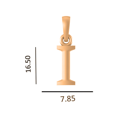 22KT Gold Plated Pure Silver (92.5% purity) precious Name alphabet chain pendant (Pendnat with Box chain- 18 Inches) designer alphabet chain locket