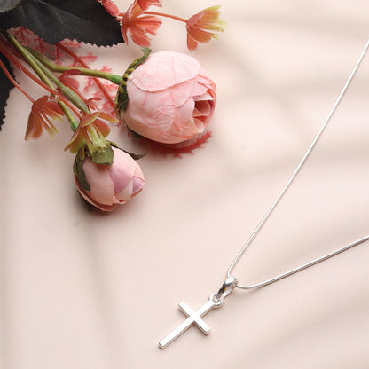 God Jesus Chain Pendant (Pendant with Ball/Beads Chain) for Men & Women Pure Silver Lord Isa masih Chain Locket for Good Health & Wealth