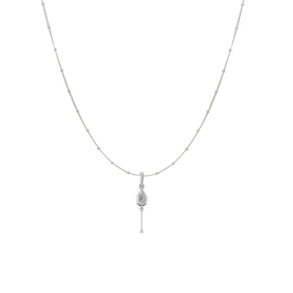 God Kartikeya Pure Silver 92.5% purity Chain pendant by Murugan Pendant (Pendant with Ball Chain-18 inches)