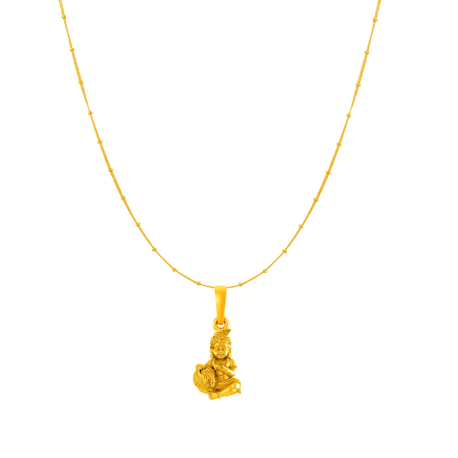 Laddu Gopal chain pendant 