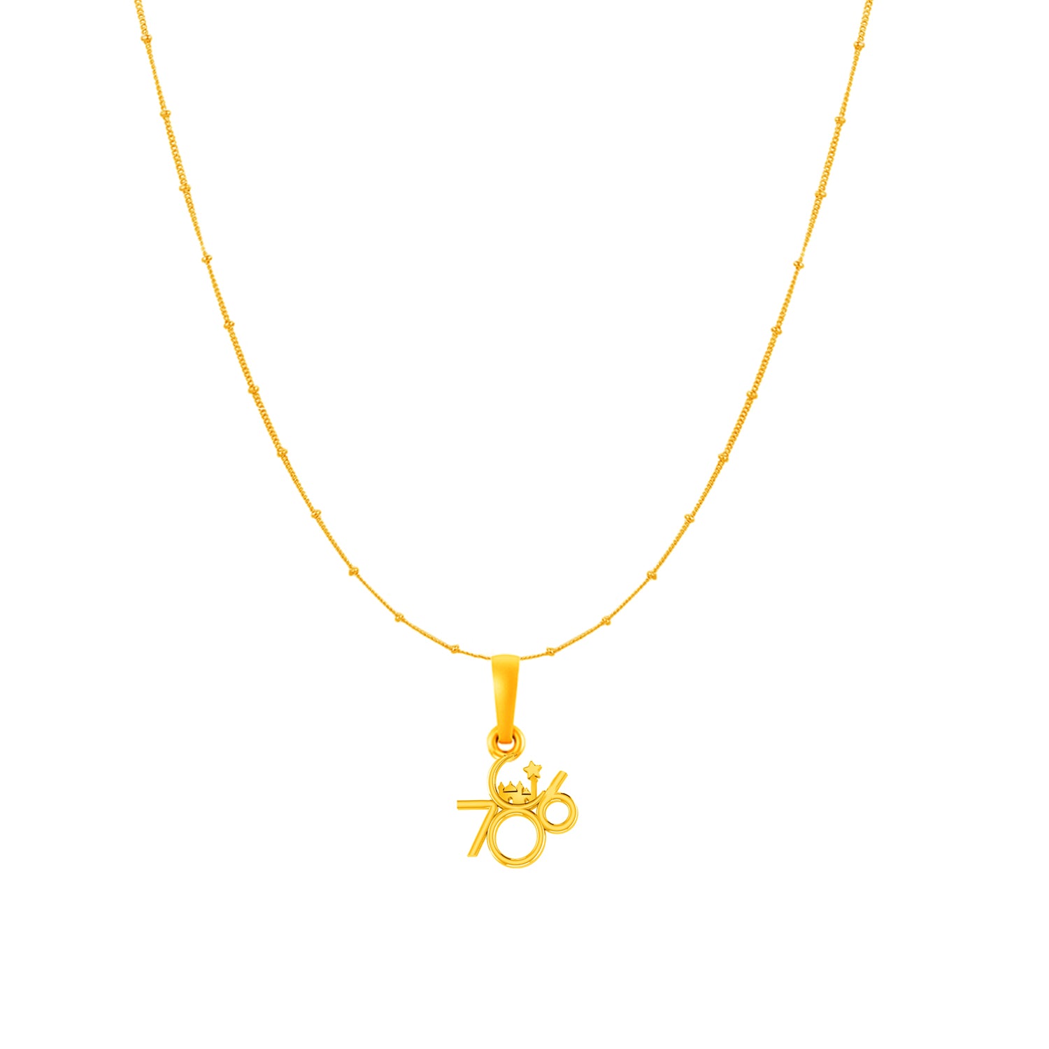 786 chain pendant 