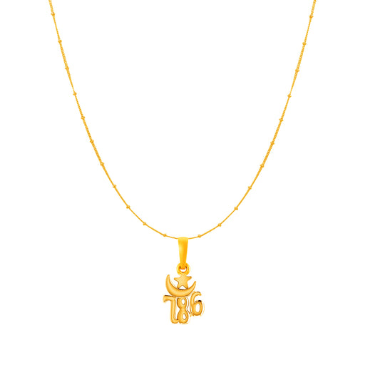 786 chain pendant 