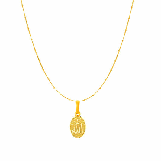 Allah chain pendant 
