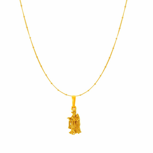 Radha Krishna chain pendant 