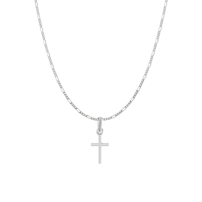 God Jesus Chain Pendant (Pendant with Figaro Chain) for Men & Women Pure Silver Lord Isa masih Chain Locket for Good Health & Wealth