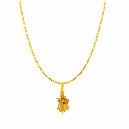 Radha Krishna chain pendant 