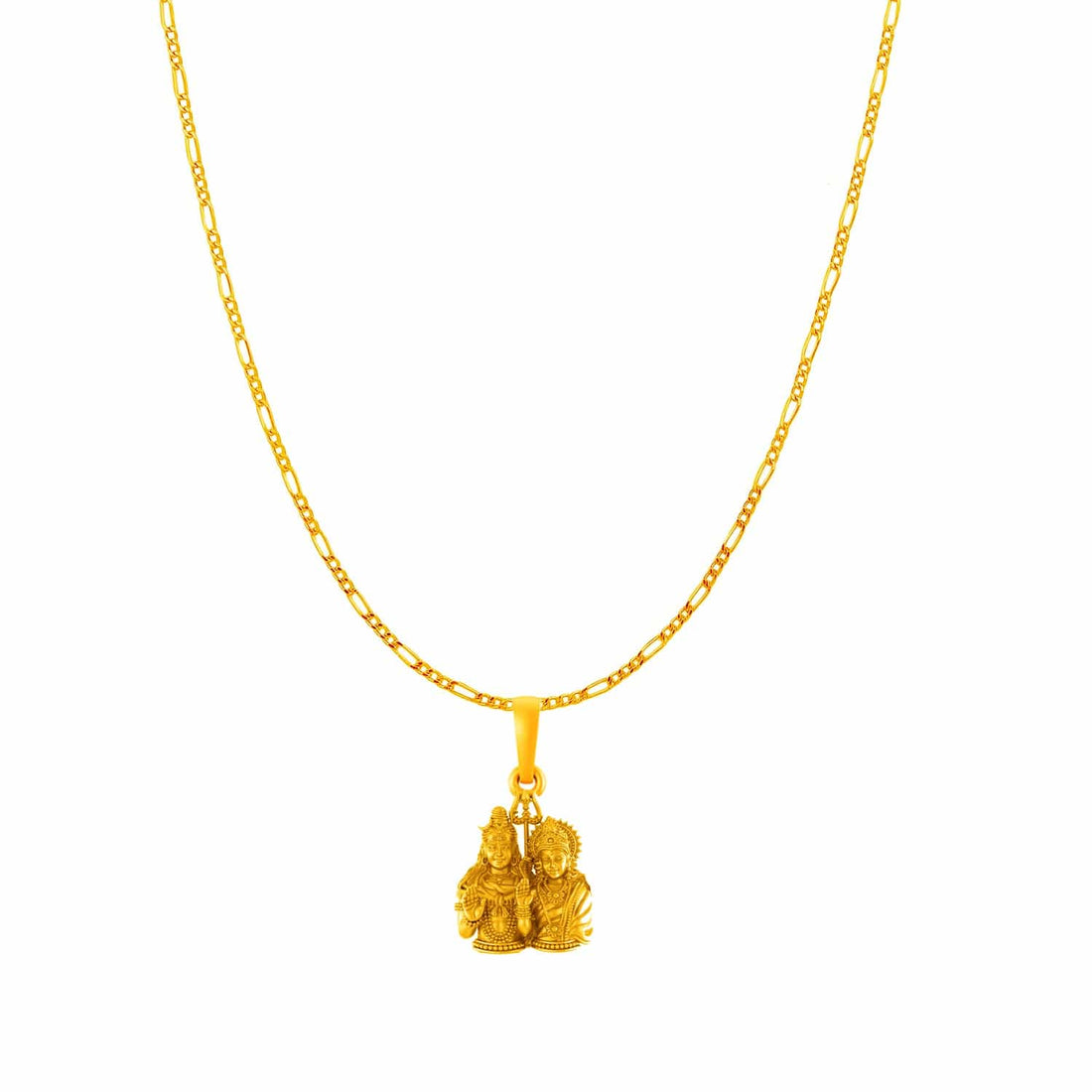 Shiv Parvati chain pendant 