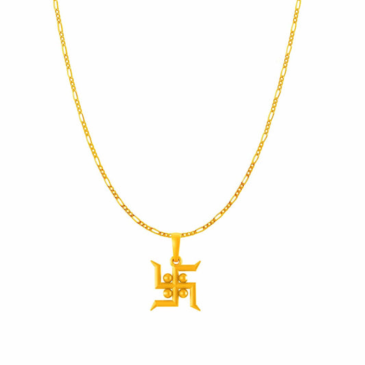 Swastik chain pendant 
