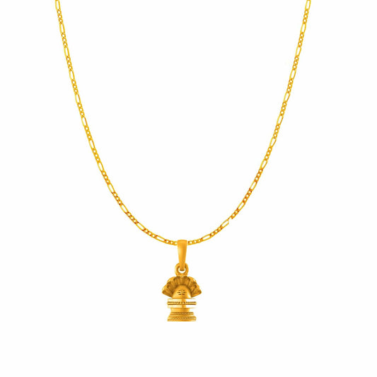Shiv Linga chain pendant 