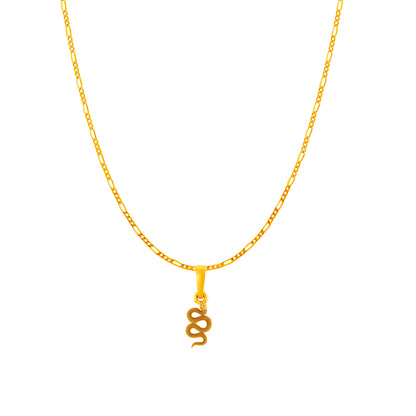 Snake chain pendant 