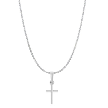 God Jesus Chain Pendant (Pendant with Rope Chain) for Men & Women Pure Silver Lord Isa masih Chain Locket for Good Health & Wealth