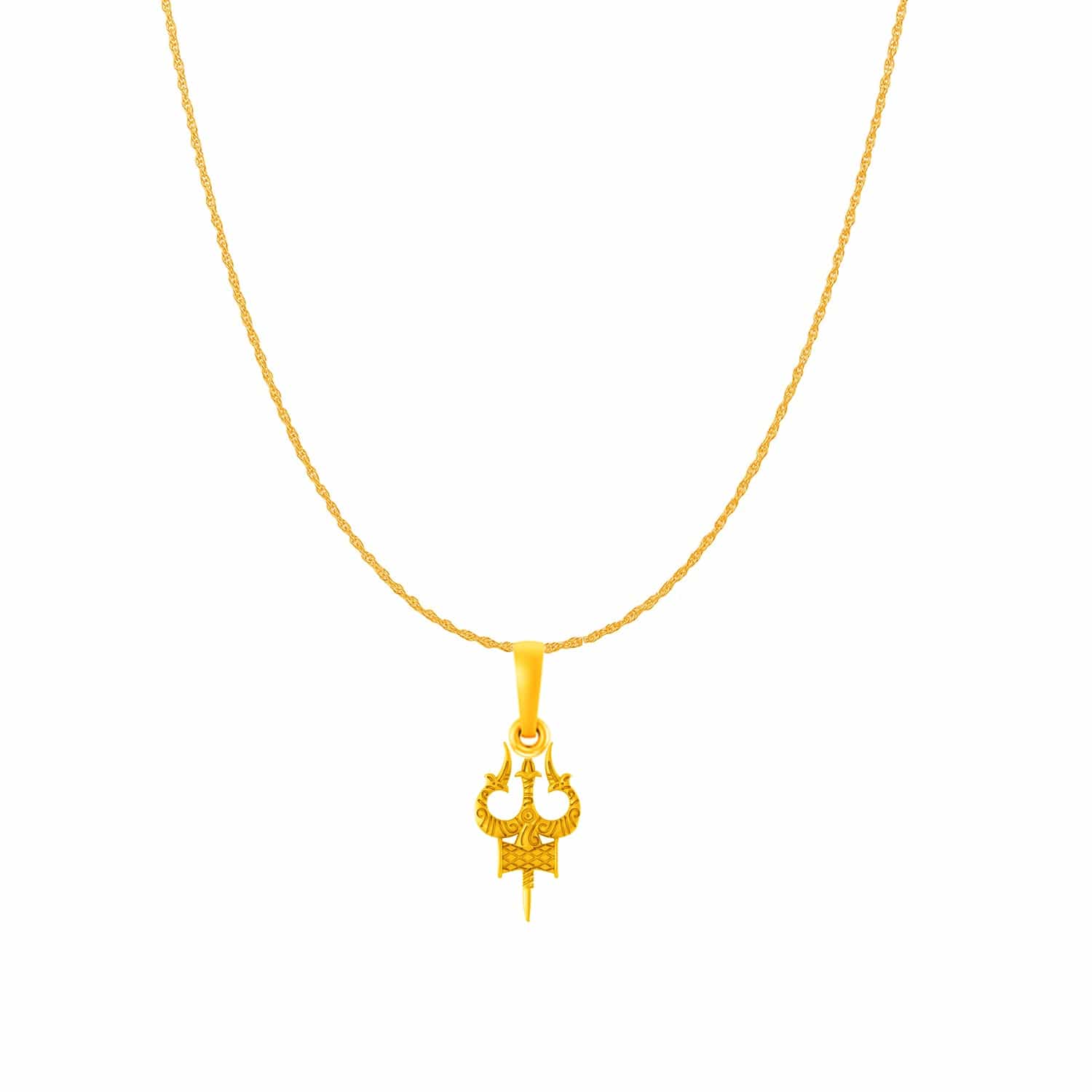 Trishul chain pendant 