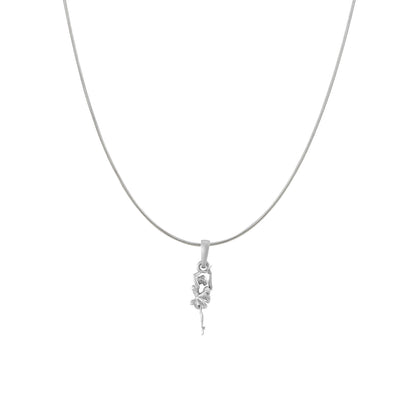 Dancing Girl with chain pendant 