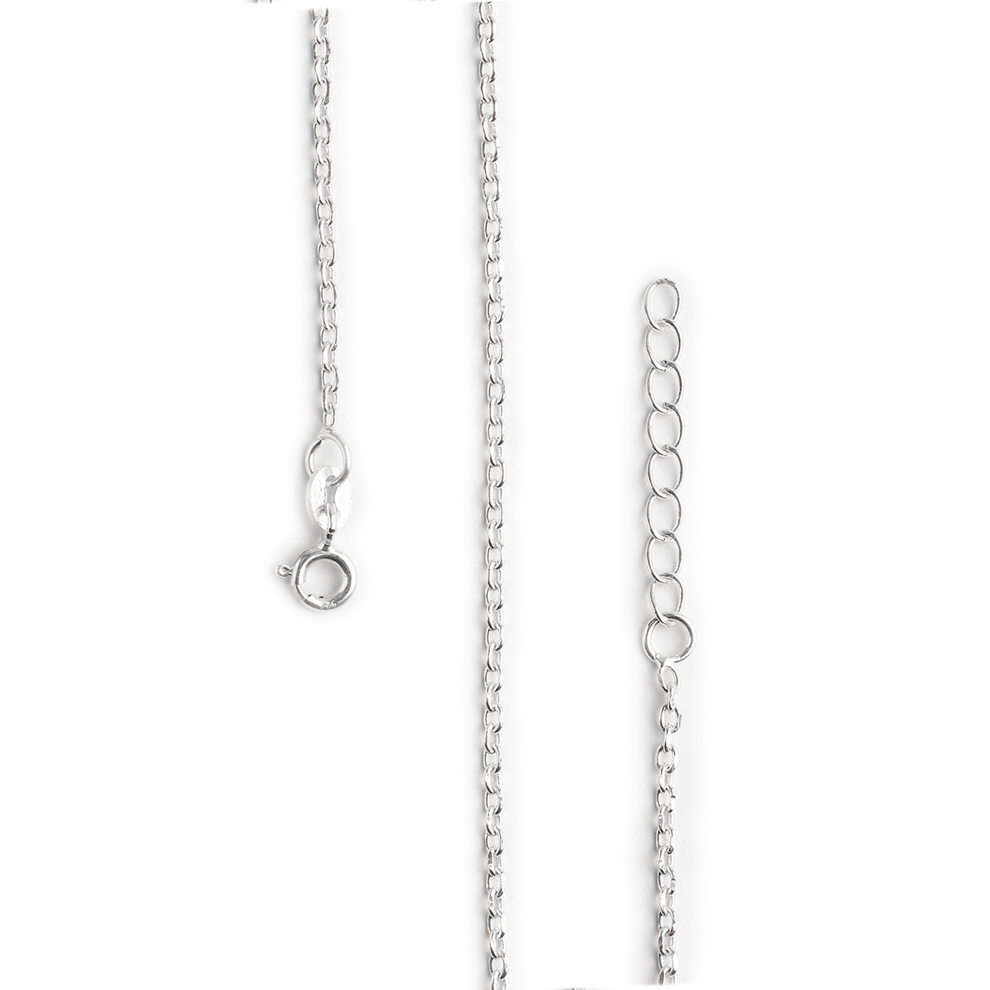 92.5% Pure Silver Rhodium Plated Plain Anchor Anklet For Girls & Womens Chandi Ki Payal