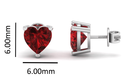 Pure Sterling Silver (92.5% purity)Precious, Beautiful and Designer Stud Earrings with cubic zirconia (AD) stones for Girls and Women