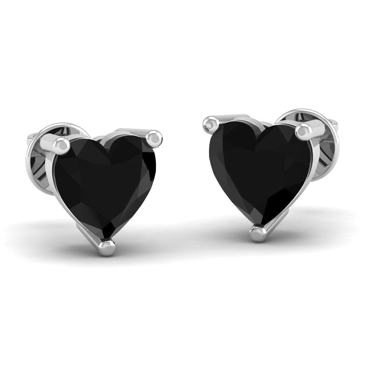 Pure Sterling Silver (92.5% purity)Precious, Beautiful and Designer Stud Earrings with cubic zirconia (AD) stones for Girls and Women