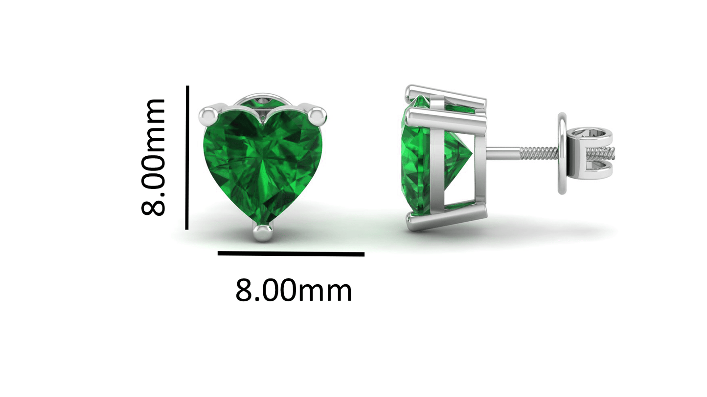 Pure Sterling Silver (92.5% purity)Precious, Beautiful and Designer Stud Earrings with cubic zirconia (AD) stones for Girls and Women