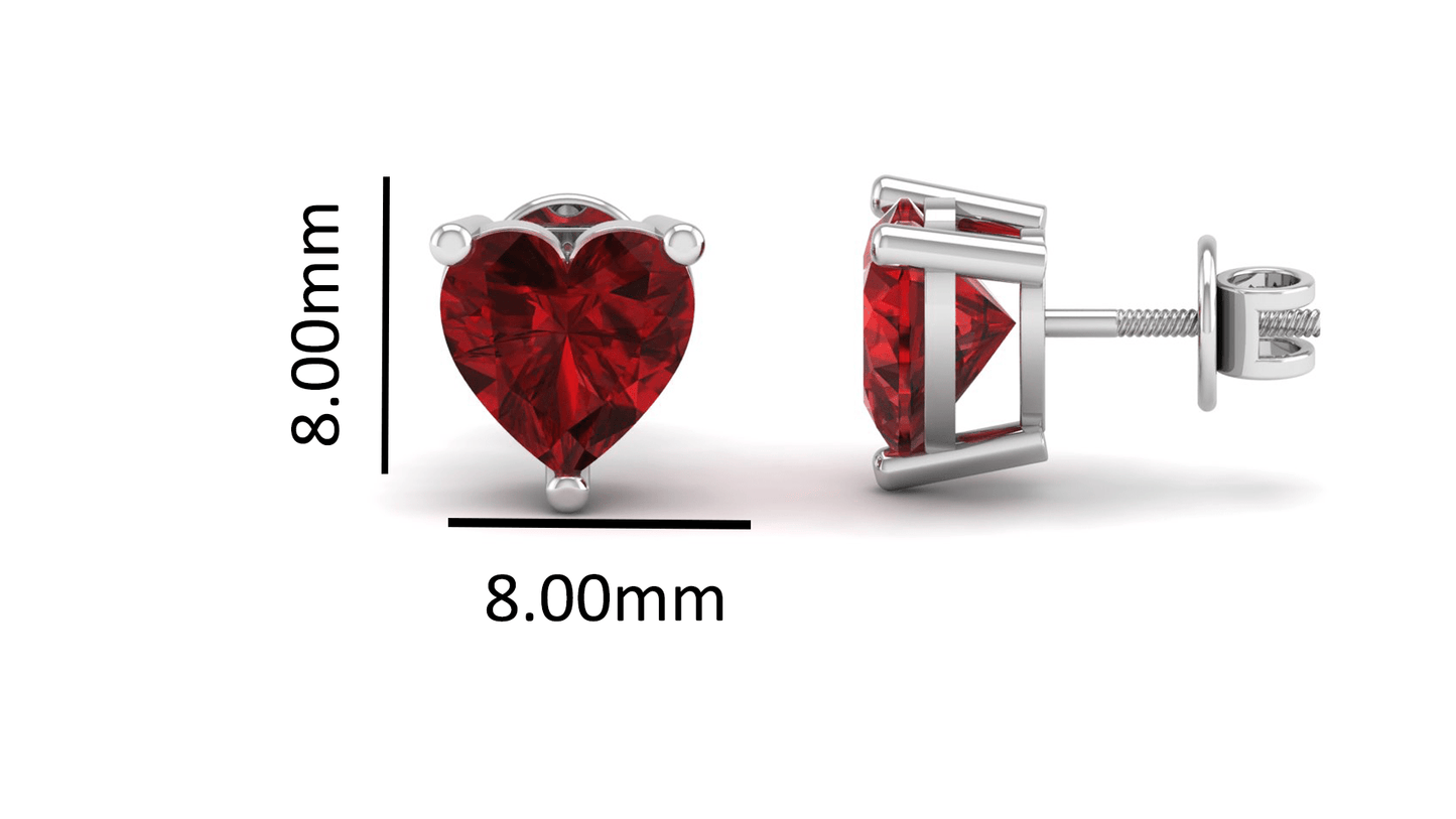 Pure Sterling Silver (92.5% purity)Precious, Beautiful and Designer Stud Earrings with cubic zirconia (AD) stones for Girls and Women