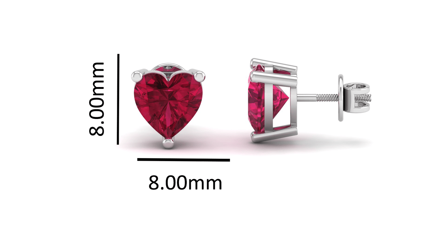 Pure Sterling Silver (92.5% purity)Precious, Beautiful and Designer Stud Earrings with cubic zirconia (AD) stones for Girls and Women