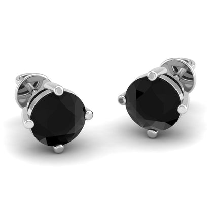 Pure Sterling Silver (92.5% purity)Precious, Beautiful and Designer Stud Earrings with cubic zirconia (AD) stones for Girls and Women