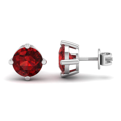 Pure Sterling Silver (92.5% purity)Precious, Beautiful and Designer Stud Earrings with cubic zirconia (AD) stones for Girls and Women