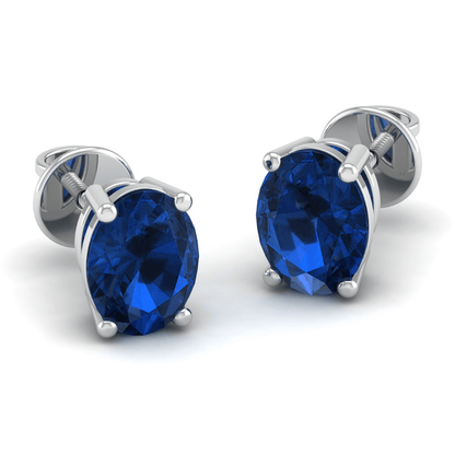 Pure Sterling Silver (92.5% purity)Precious, Beautiful and Designer Stud Earrings with cubic zirconia (AD) stones for Girls and Women