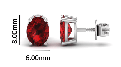Pure Sterling Silver (92.5% purity)Precious, Beautiful and Designer Stud Earrings with cubic zirconia (AD) stones for Girls and Women