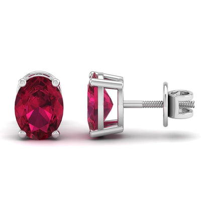 Pure Sterling Silver (92.5% purity)Precious, Beautiful and Designer Stud Earrings with cubic zirconia (AD) stones for Girls and Women