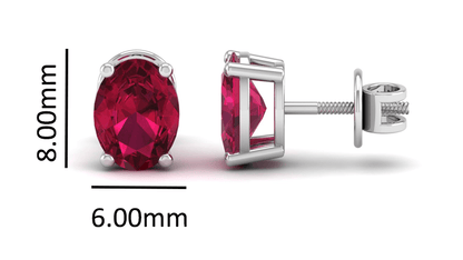 Pure Sterling Silver (92.5% purity)Precious, Beautiful and Designer Stud Earrings with cubic zirconia (AD) stones for Girls and Women