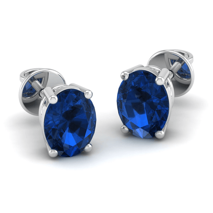 Pure Sterling Silver (92.5% purity)Precious, Beautiful and Designer Stud Earrings with cubic zirconia (AD) stones for Girls and Women