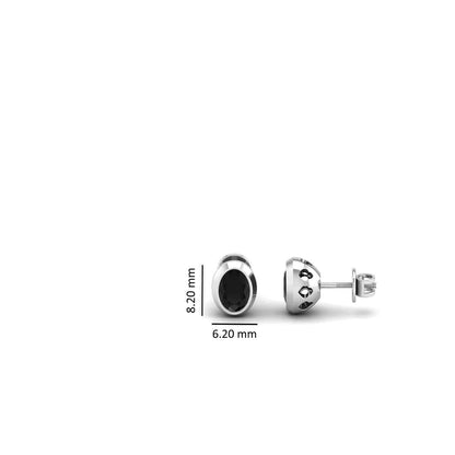 Pure Sterling Silver (92.5% purity)Precious, Beautiful and Designer Stud Earrings with cubic zirconia (AD) stones for Girls and Women
