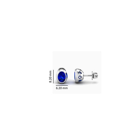 Pure Sterling Silver (92.5% purity)Precious, Beautiful and Designer Stud Earrings with cubic zirconia (AD) stones for Girls and Women