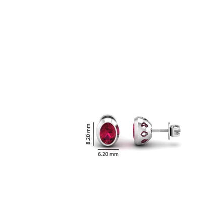 Pure Sterling Silver (92.5% purity)Precious, Beautiful and Designer Stud Earrings with cubic zirconia (AD) stones for Girls and Women
