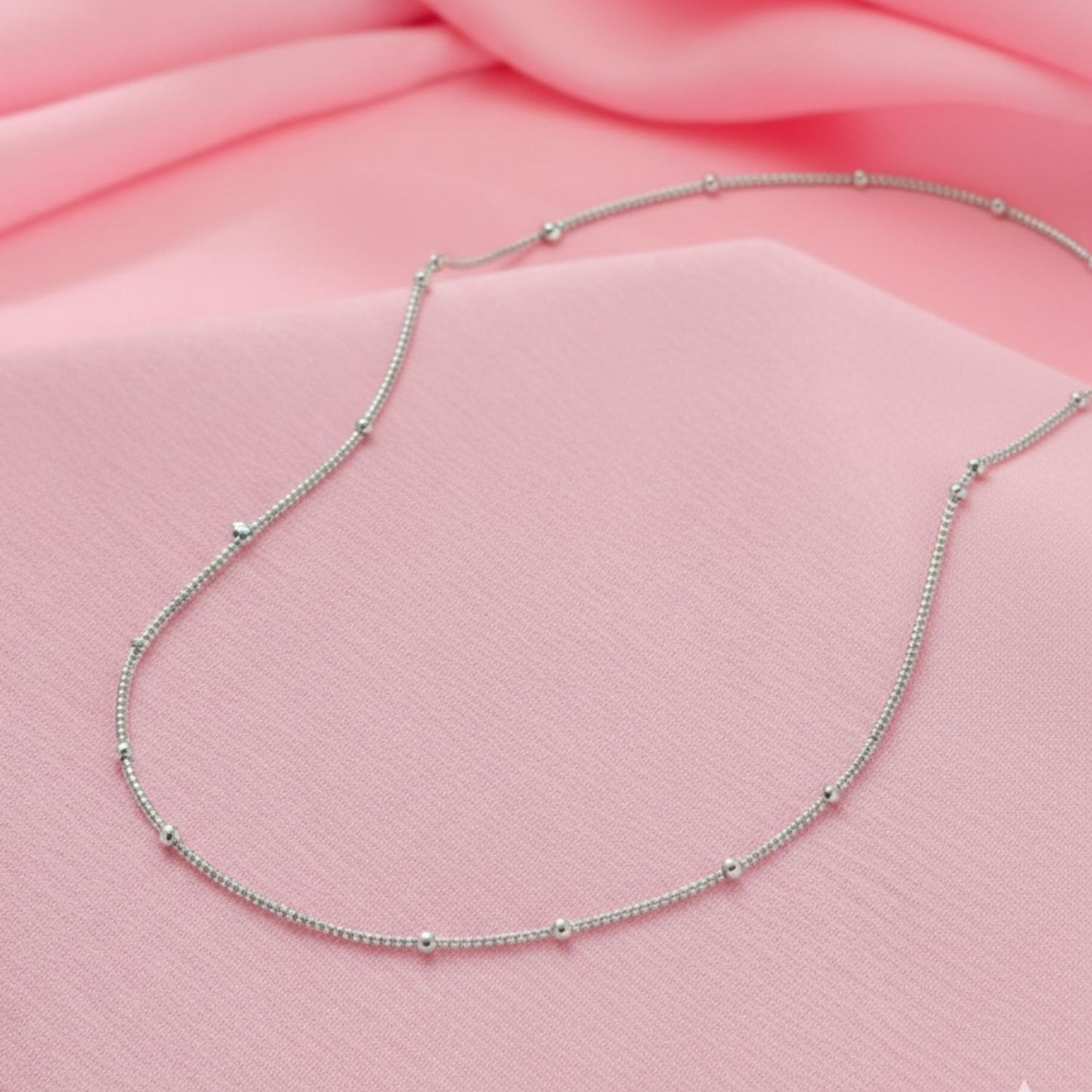 Sterling Silver Heart Pendant with 18 Inches Ball Chain for Women by Akshat Sapphire 92.5 Silver PSBL0510