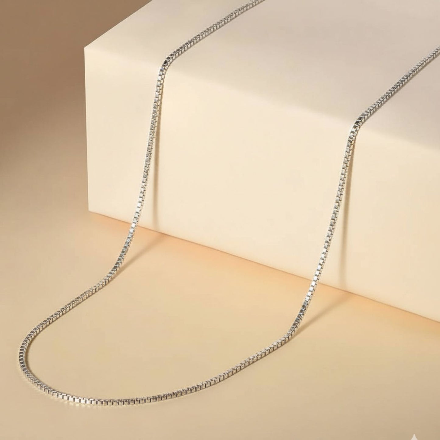 Sterling Silver Heart Pendant with 18 Inches box Chain for Women by Akshat Sapphire 92.5 Silver PSB0509