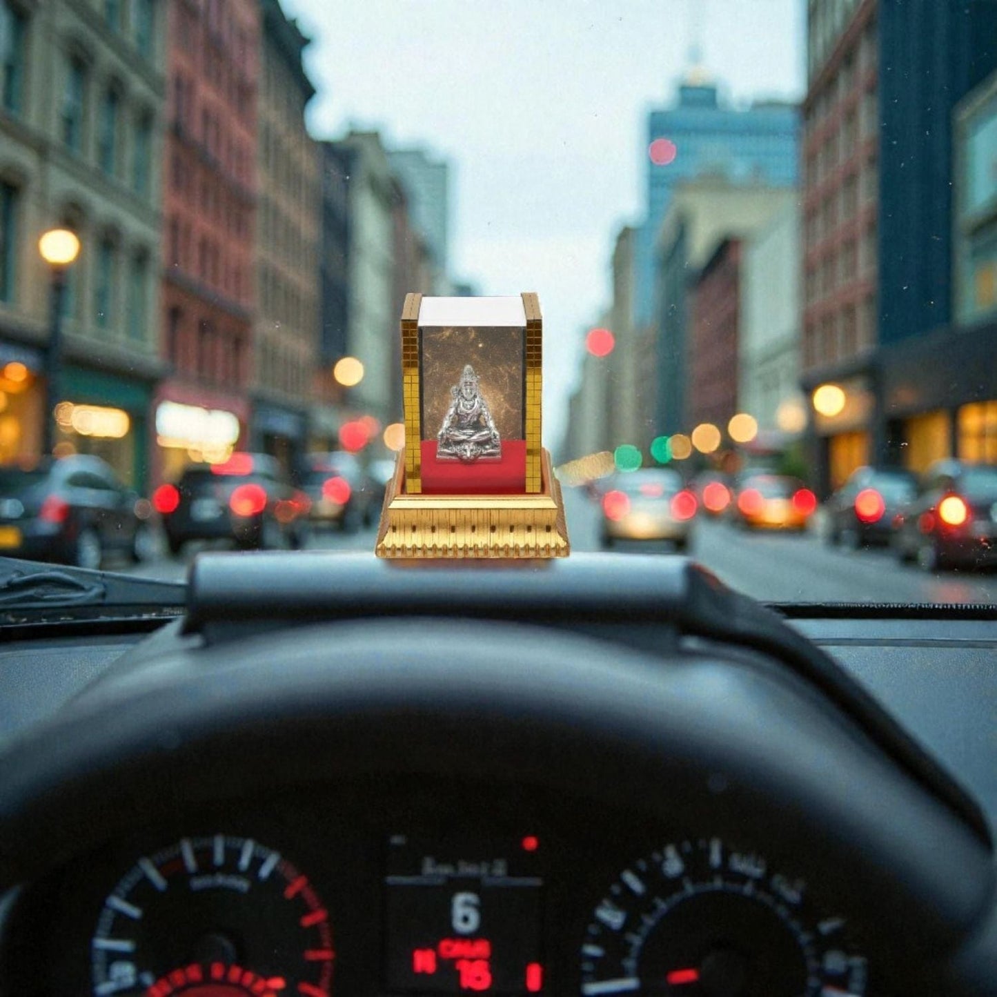 God Shiva Idol by Akshat Sapphire 99.9 Pure Silver ID_47