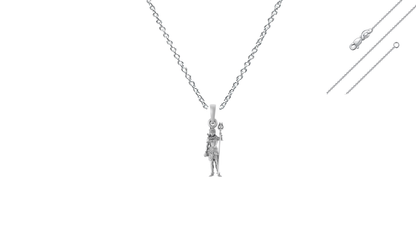 God Shiva Pure Silver 92.5% purity Chain pendant by Shiva Pendant (Pendant with Anchor Chain-22 inches)
