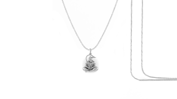 God Hanuman Pure Silver 92.5% purity Chain pendant by Akshat Sapphire (Pendant with Rope Chain-22 inches)