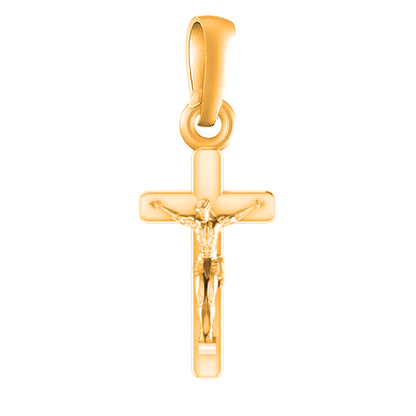 22 CT Gold Plated Silver (92.5% purity) God Jesus Christ Pendant for Men and Women